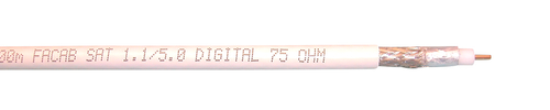 Coaxial cable FABER® SAT 1,1/5,0 digital