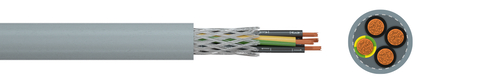 Lightweight screened control cable YSLCY-JZ/-OZ