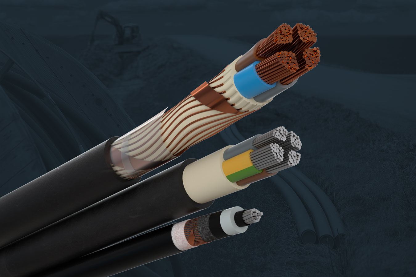 Power cables 1 up to 30 kV